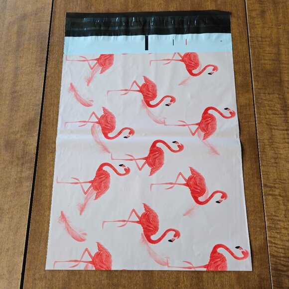 Flamingo Polymailers 10x13 25 ct. - Picture 2 of 6